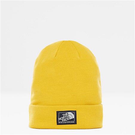 DOCK WORKER BEANIE - LEOPARD YELLOW/URBAN NAVY