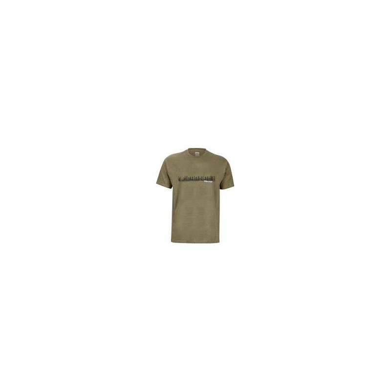 FOREST TEE SS - OLIVE HEATEHER