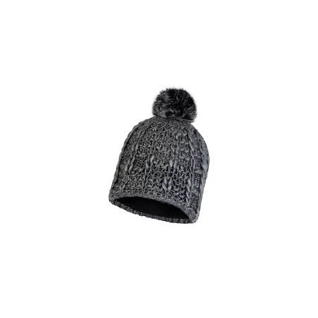 KNITTED & POLAR HAT BUFF® LIV PEBBLE GREY