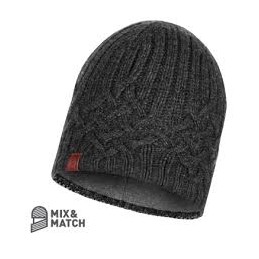 KNITTED & POLAR HAT BUFF® NEW HELLE GRAPHITE