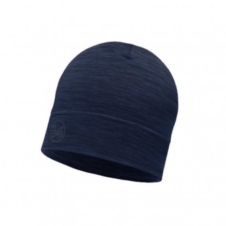 LIGHTWEIGHT MERINO WOOL HAT BUFF® SOLID DENIM