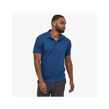 M\'S CAP COOL TRAIL POLO - SUPERIOR BLUE