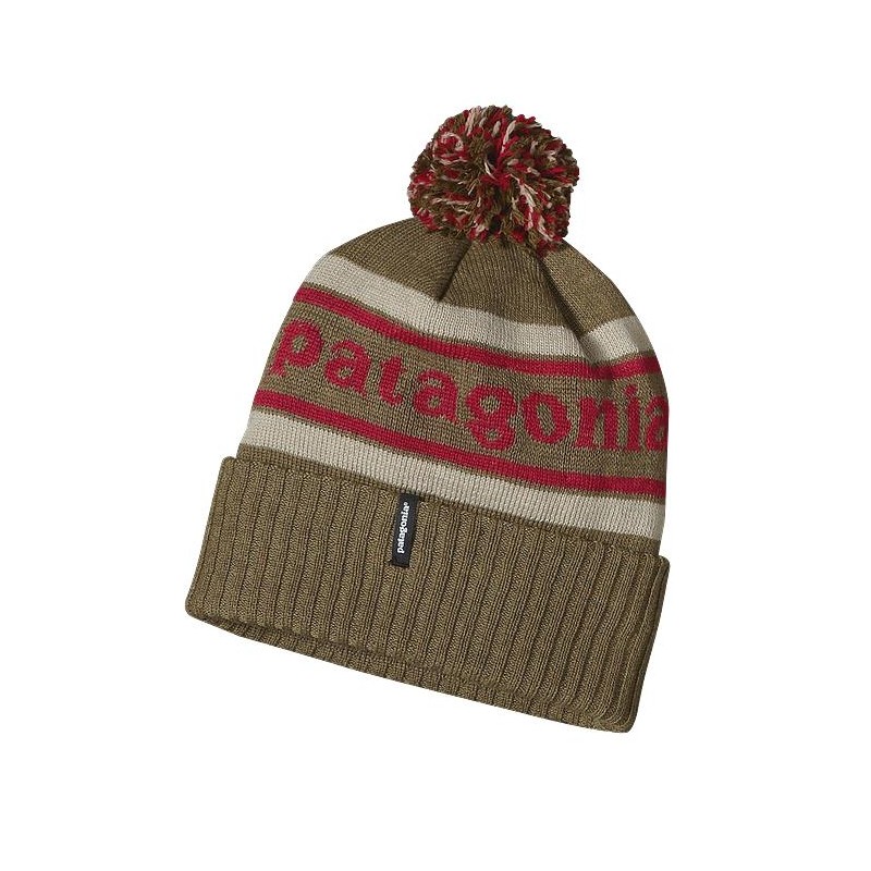 Cappello Patagonia POWDER TOWN BEANIE - col. PARK STRIPE: ASH TAN