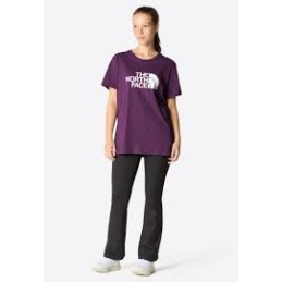 W S/S RELAXED  EASY TEE - BLACK CURRANT PURPLE