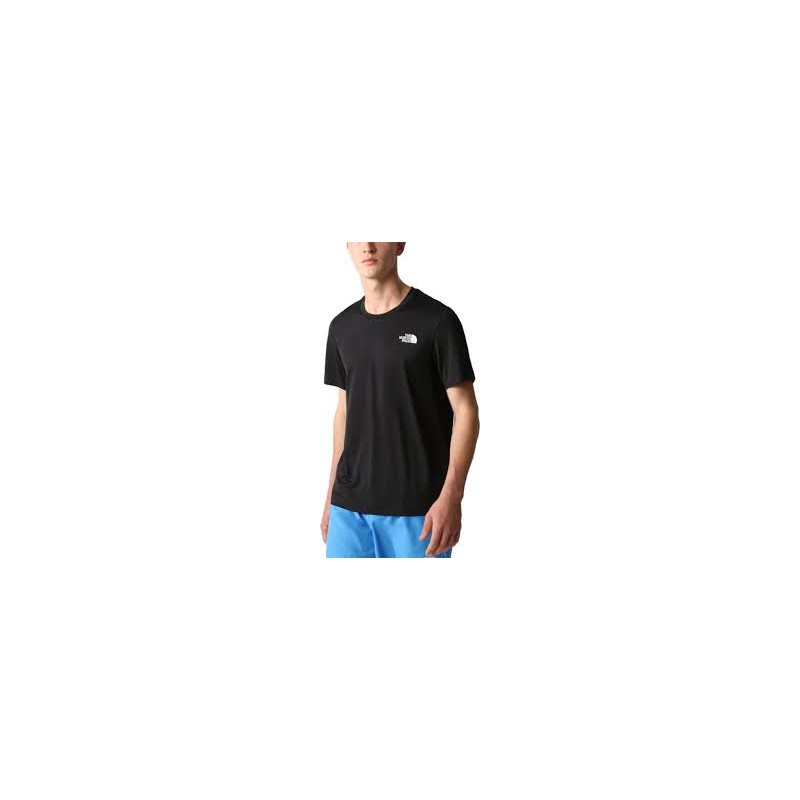 M LGHTBRGHT S/S TEE - ASPHGR/TNFBLK