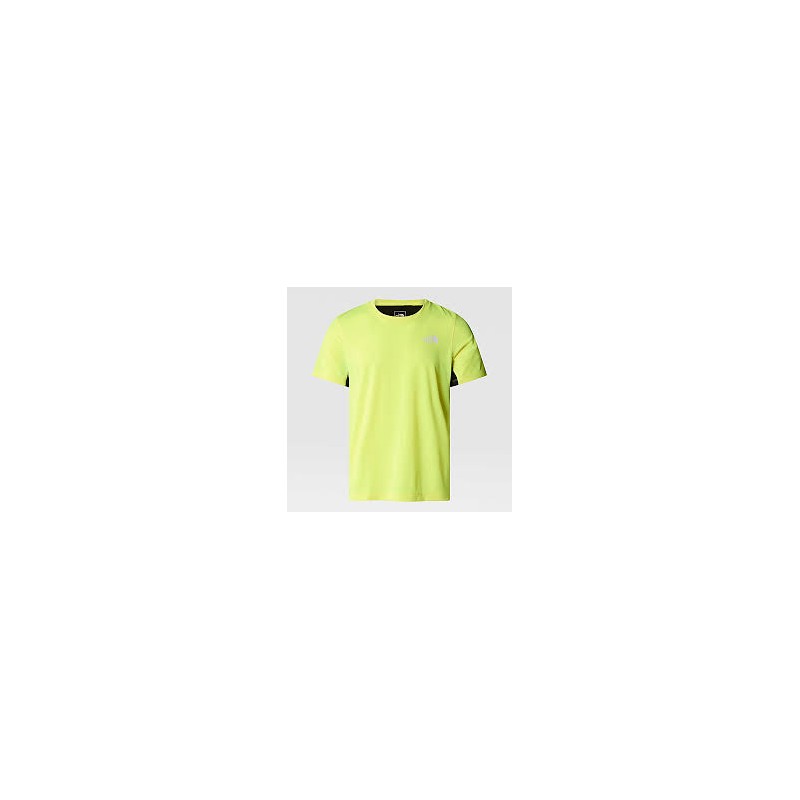 M LGHTBRGHT S/S TEE - LEMON YELLOW/TNFBLK