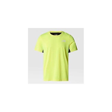 M LGHTBRGHT S/S TEE - LEMON YELLOW/TNFBLK