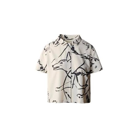 W FRST TRL S/S SHIRT - WHITE DUNE COYO