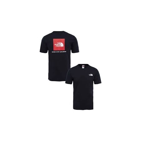 M S/S REDBOX NSE TEE - TNF BLK