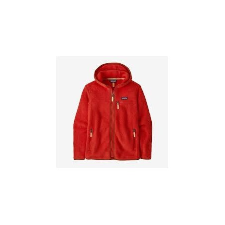 W\'S RETRO PILE HOODY - MADR