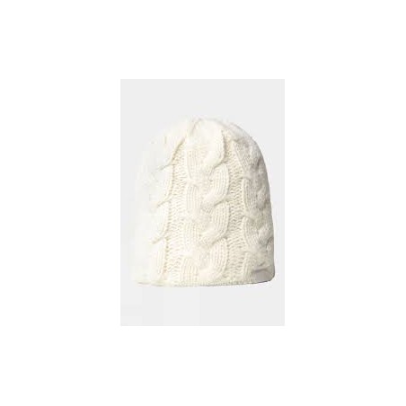 CABLE MINNA BEANIE -  GARDENIA WHITE