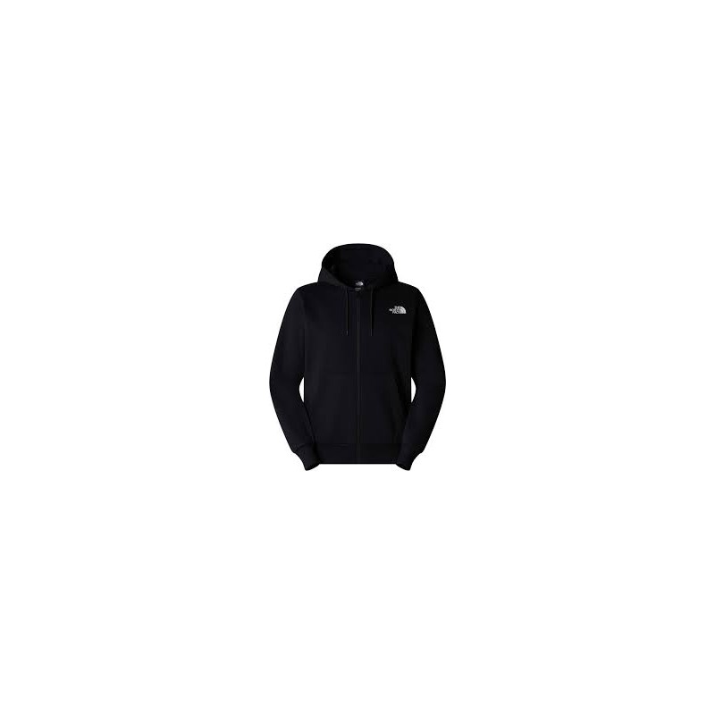 M SIMPLE DOME FULL ZIP- TNF BLACK