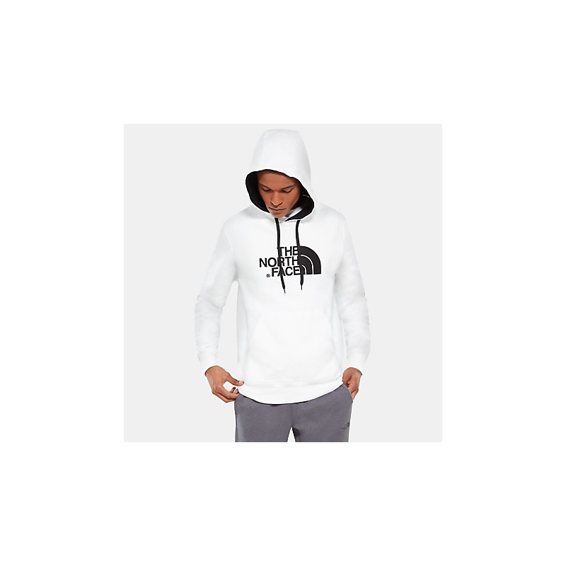 M DREW PEAK PUL HOOD - TNF WHITE/TNF BLACK