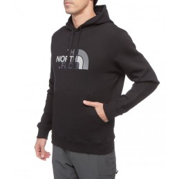 M DREW PEAK PULLOVER HOODIE - TNF BLK/TNF BLK