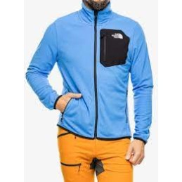 M EXPERIT FLEECE - OPTICBLU/TNFBLK