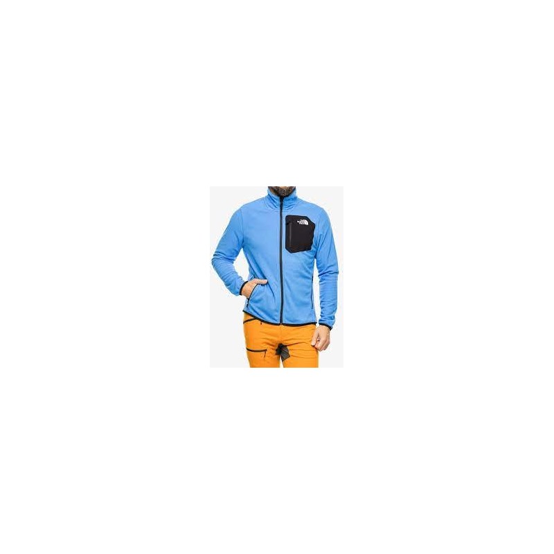 M EXPERIT FLEECE - OPTICBLU/TNFBLK