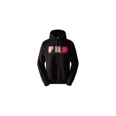 M OUTDOOR GRAPHIC HOOD - TNF BLACK