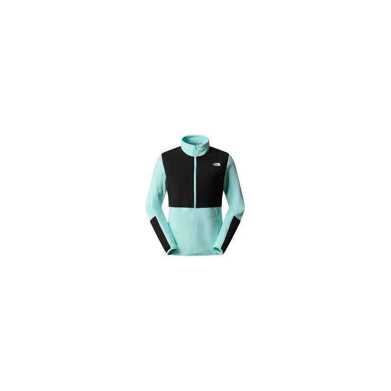 W DIABLO MIDLAYER JKT - POWDERTEAL/TNFBLK