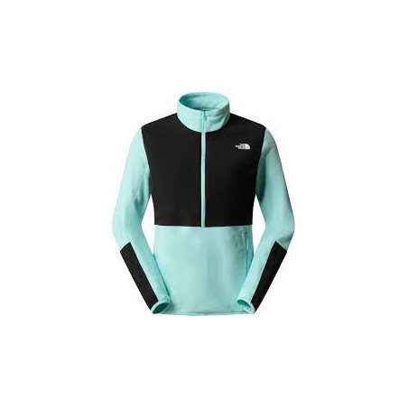 W DIABLO MIDLAYER JKT - POWDERTEAL/TNFBLK