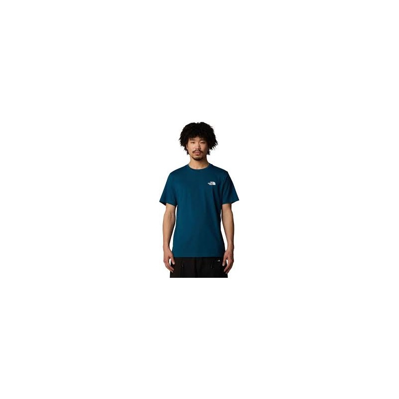 M S/S SIMPLE DOME TEE - MIDNIGHT PETROL