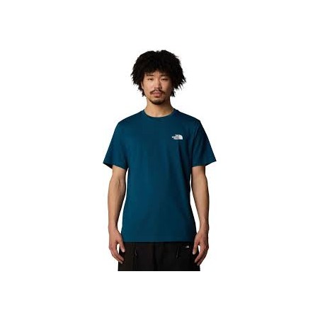 M S/S SIMPLE DOME TEE - MIDNIGHT PETROL