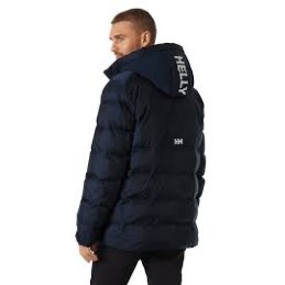 Men\'s Park Puffy Parka-NAVY