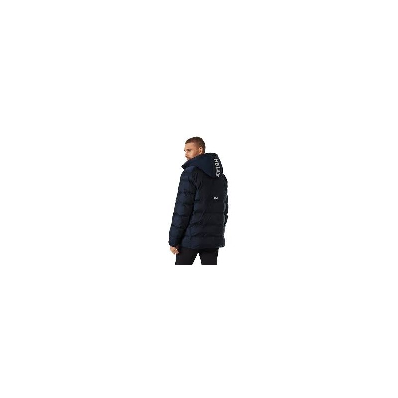 Men\'s Park Puffy Parka-NAVY