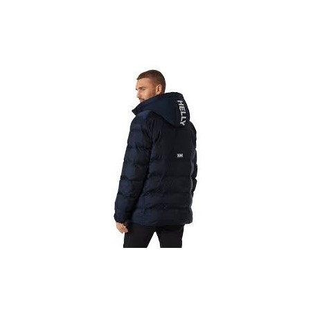 Men\'s Park Puffy Parka-NAVY