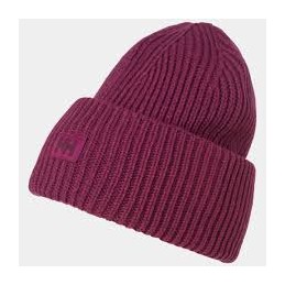 HH Rib Beanie-DARK MAGENTA