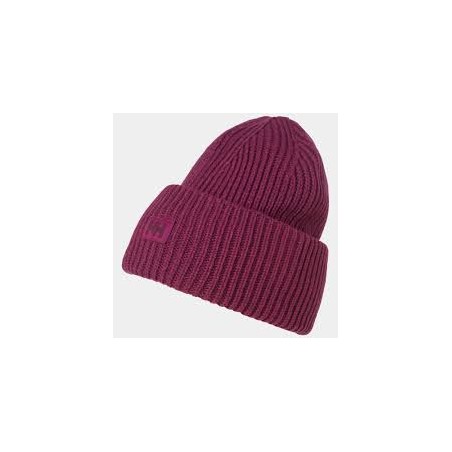 HH Rib Beanie-DARK MAGENTA