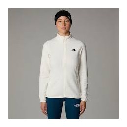 W 100 GLACIER FULL ZIP - EU WHITE DUNE