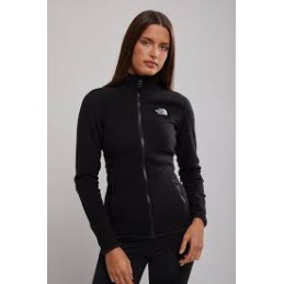 W 100 GLACIER FULL ZIP - TNF BLK