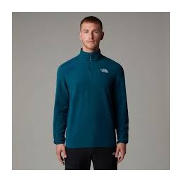 M 100 GLACIER 1/4 ZIP - MIDNIGHT PETROL