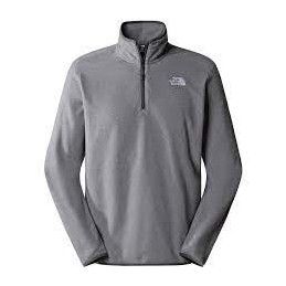 M 100 GLACIER 1/4 ZIP - TNF MEDIUM GREY