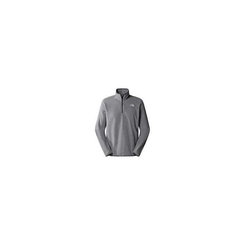 M 100 GLACIER 1/4 ZIP - TNF MEDIUM GREY