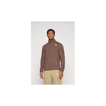 M 100 GLACIER FULL ZIP - SMOKEY BROWN