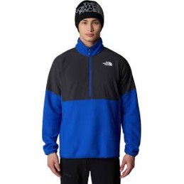 M GLACIER HVWT 1/4 ZIP - TNFBLU/ASPGRY