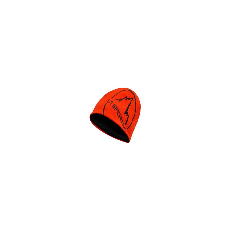 CIRCLE BEANIE -  CHERRY TOMATO/BLACK