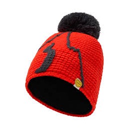 DORADO BEANIE - CHERRY TOMATO/CARBON