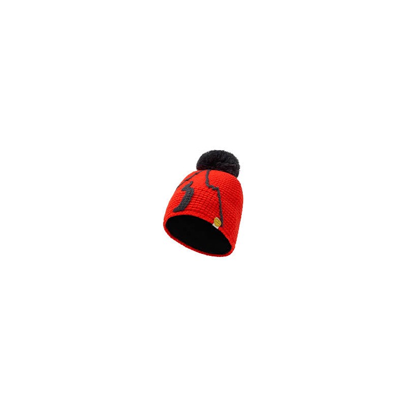 DORADO BEANIE - CHERRY TOMATO/CARBON