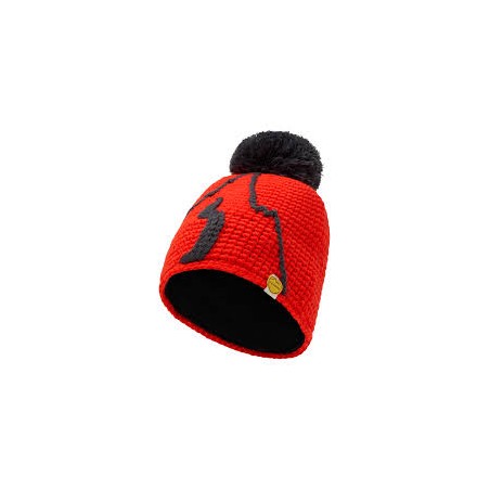 DORADO BEANIE - CHERRY TOMATO/CARBON