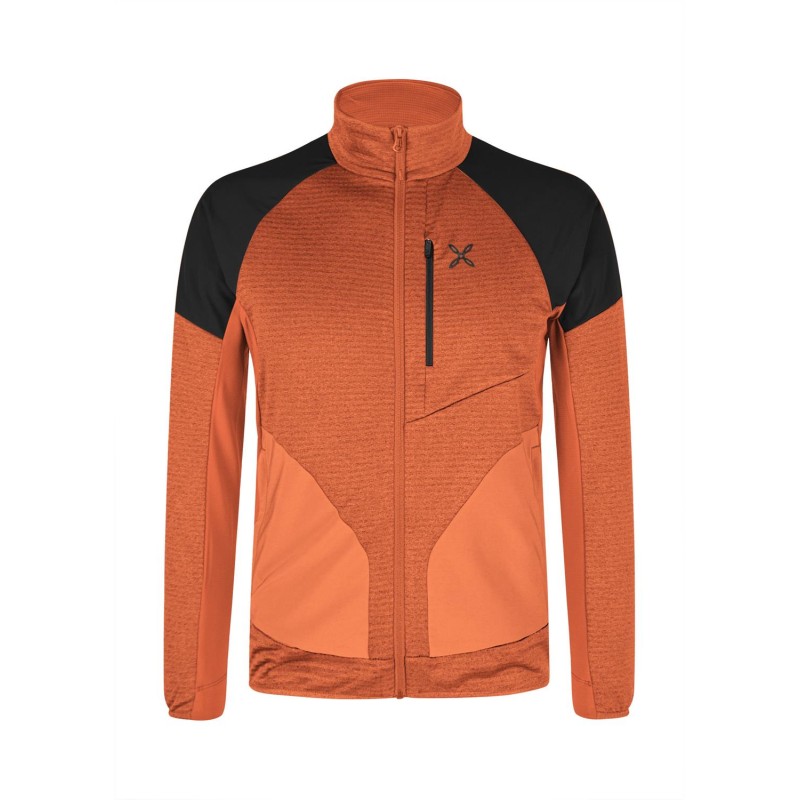 THERMAL GRID 2 MAGLIA - ORANGE