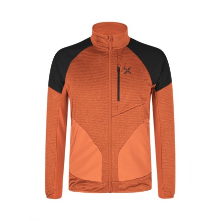 THERMAL GRID 2 MAGLIA - ORANGE