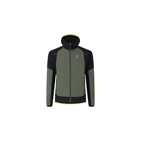 PREMIUM WIND HOODY JKT- VERDE SALVIA/VERDE LIME