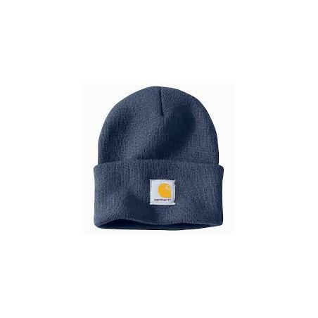 KNIT CUFFED BEANIE - NAVY